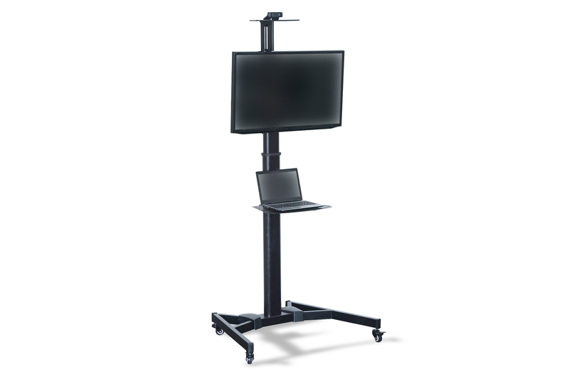 Digitus | Floor stand | TV-Cart for screens up to 70", max. 50kg wheelbase, VESA max. 600x400 | Tilt | 37-70 " | Maximum weight (capacity) 50 kg | Black - Image 5