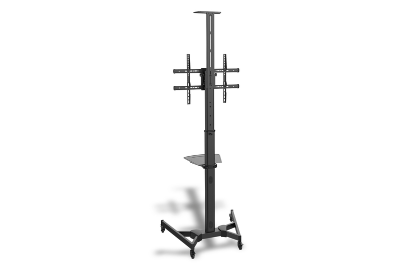 Digitus | Floor stand | TV-Cart for screens up to 70", max. 50kg wheelbase, VESA max. 600x400 | Tilt | 37-70 " | Maximum weight (capacity) 50 kg | Black - Image 6