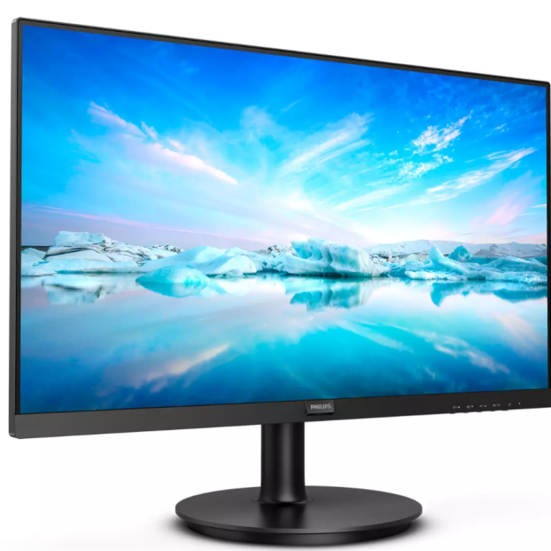 Philips | LCD monitor | 222V8LA/00 | 21.5 inch (54.6 cm) " | VA | FHD | 16:9 | 75 Hz | 4 ms | 1920 x 1080 pixels | 250 cd/m² | Headphone out | HDMI ports quantity 1 | Black - Image 5