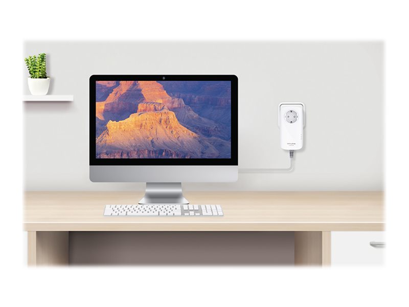 TP-LINK | AV1300 Gigabit Passthrough Powerline Starter Kit | TL-PA8010P KIT | 1300 Mbit/s | Ethernet LAN (RJ-45) ports 1 | No Wi-Fi | Extra socket - Image 9