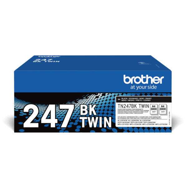 Brother TN247BK | TWIN-pack toner | Black