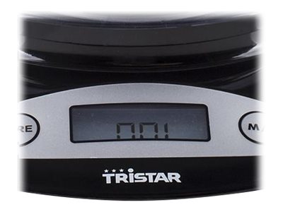 Tristar | Kitchen scale | KW-2430 | Maximum weight (capacity) 2 kg | Graduation 1 g | Display type LCD | Black - Image 4