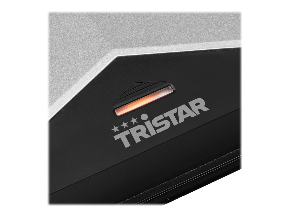 Tristar | Grill | GR-2854 | Contact grill | 1000 W | Grey - Image 4