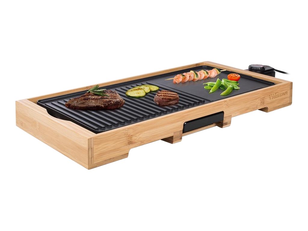 Tristar | Bamboo Grill XL | TG2514B | Table | 2200 W | Black - Image 2