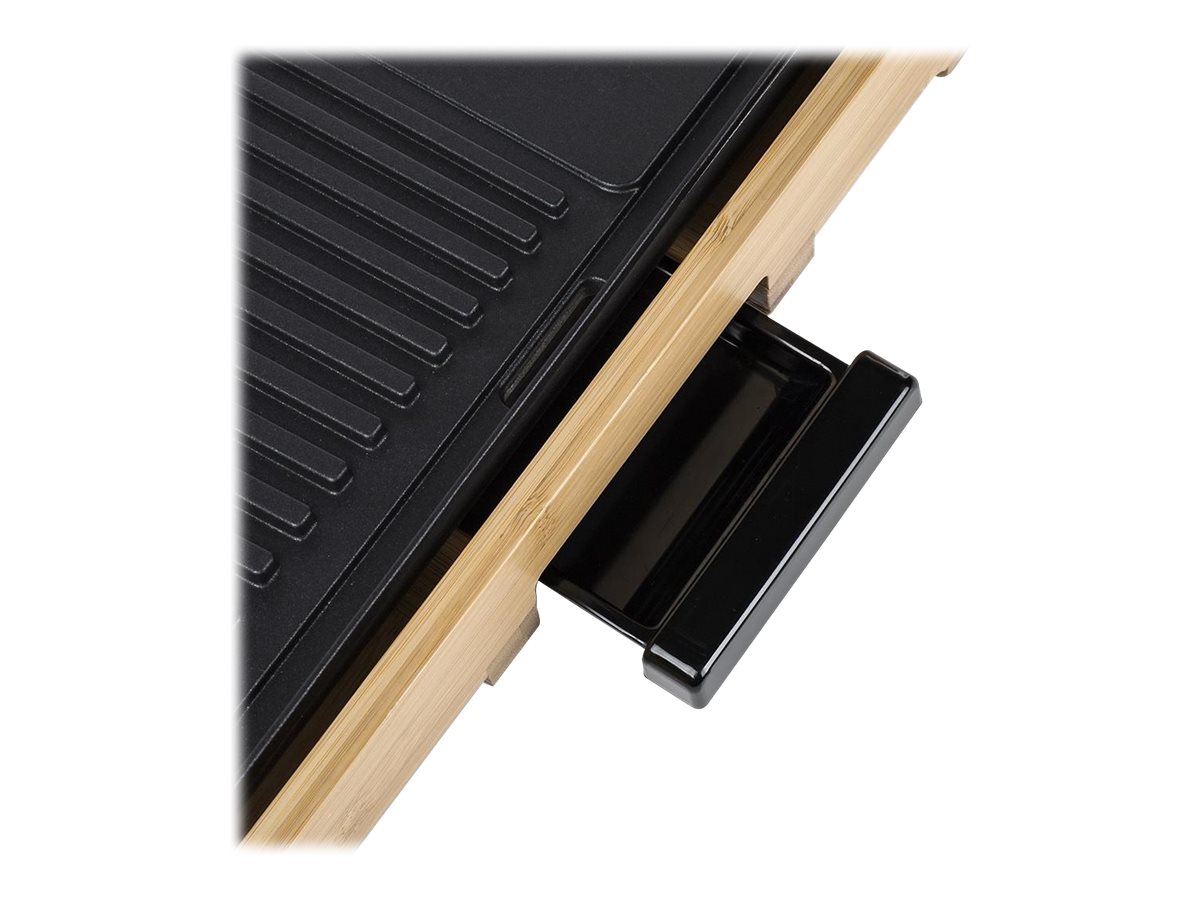 Tristar | Bamboo Grill XL | TG2514B | Table | 2200 W | Black - Image 6