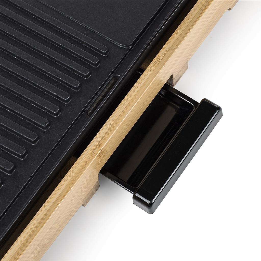 Tristar | Bamboo Grill XL | TG2514B | Table | 2200 W | Black - Image 9
