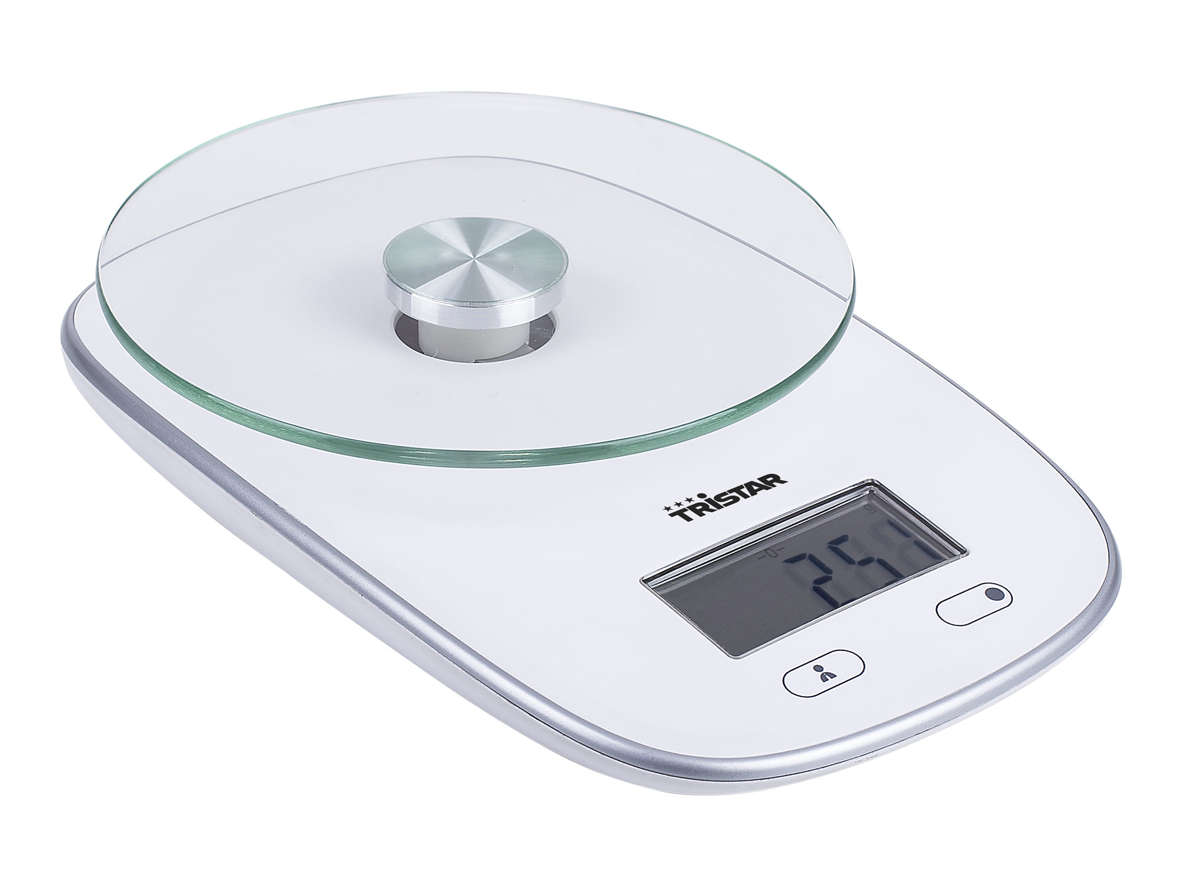Tristar KW-2445 Kitchen scale, White | Tristar | Kitchen scales | KW-2445 | Maximum weight (capacity) 5 kg | Graduation 1 g | Display type LCD | White - Image 2