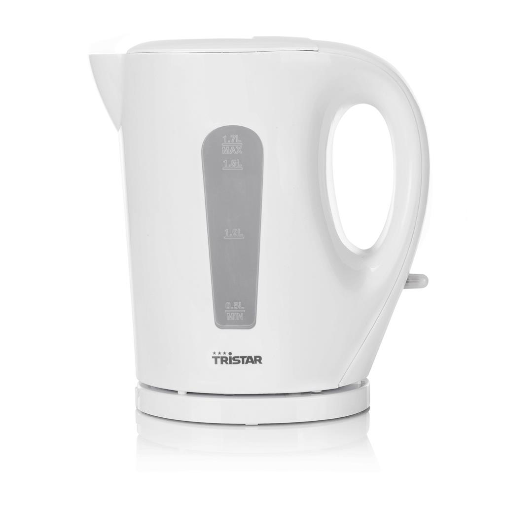 Tristar | Jug Kettle | WK-3380 | Electric | 2200 W | 1.7 L | Plastic | 360° rotational base | White - Image 3
