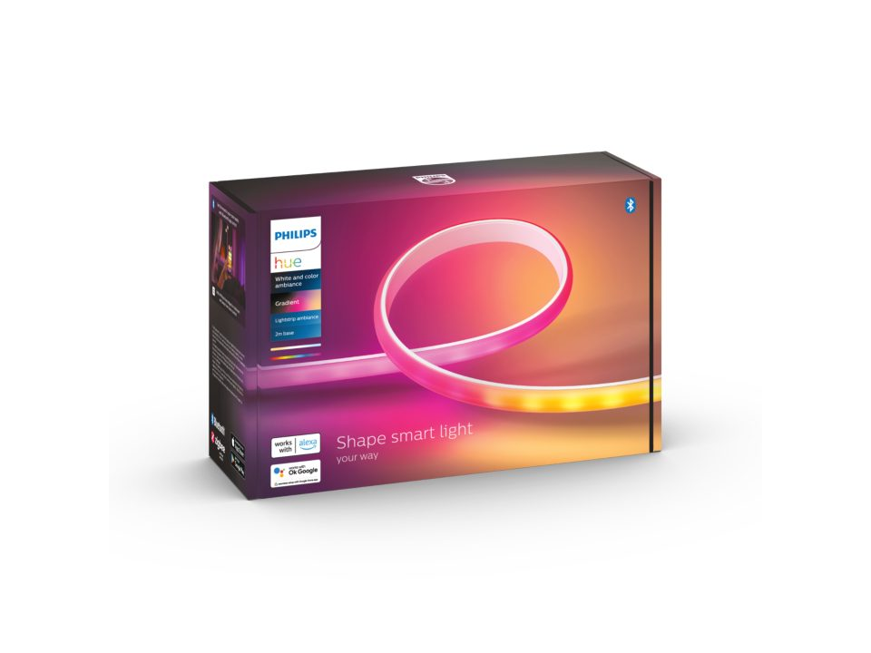 Philips Hue | Lightstrip | Hue Gradient Lightstrip 2m Base Kit | White and colored light - Image 11