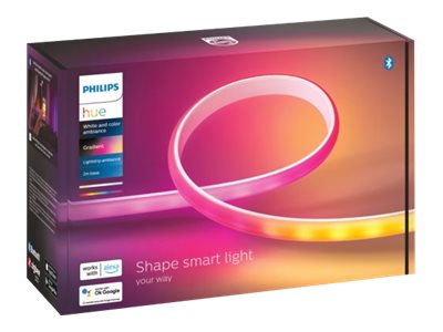 Philips Hue | Lightstrip | Hue Gradient Lightstrip 2m Base Kit | White and colored light - Image 6