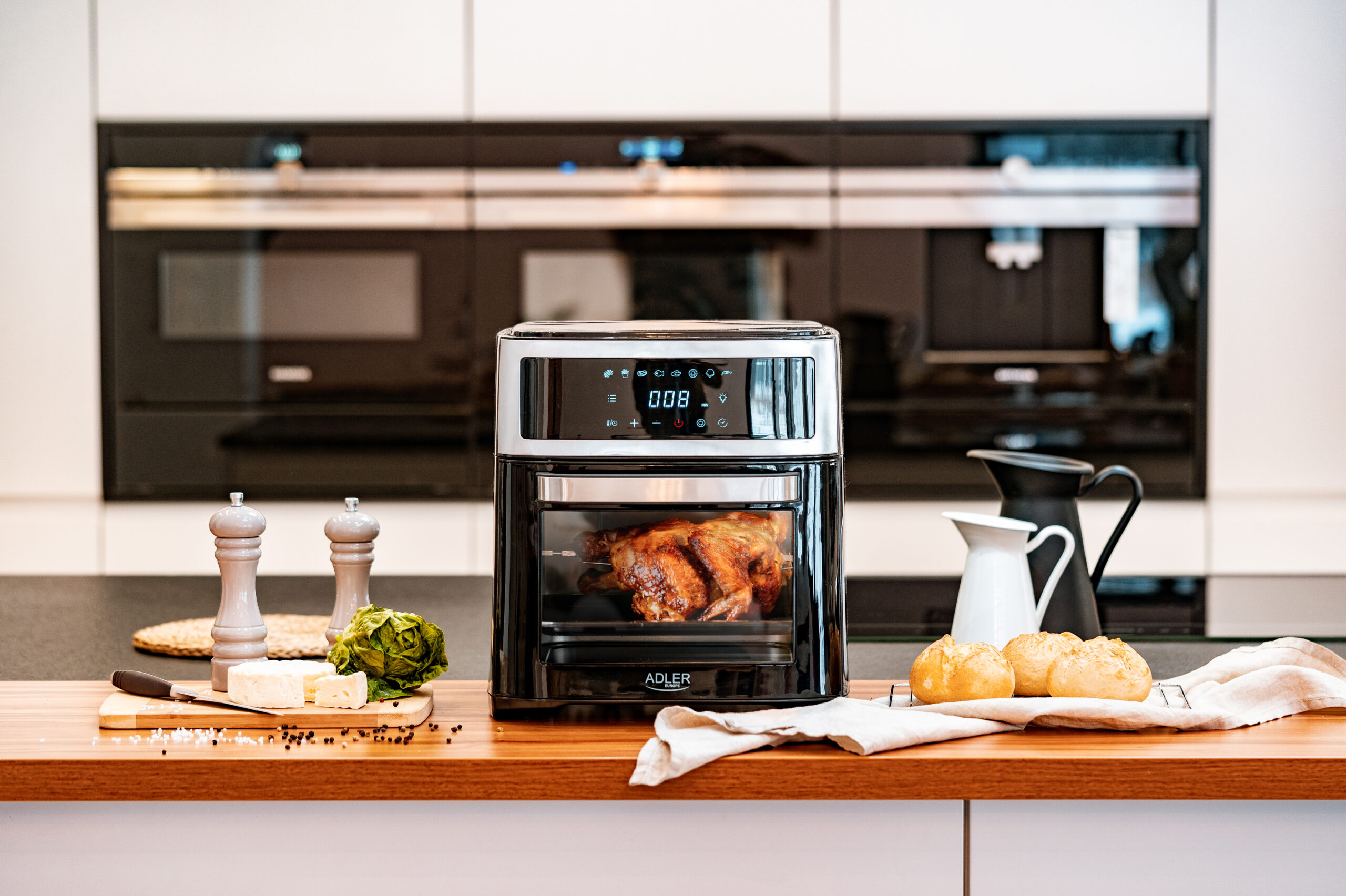 Adler | Airfryer Oven | AD 6309 | Power 1700 W | Capacity 13 L | Stainless steel/Black - Image 15