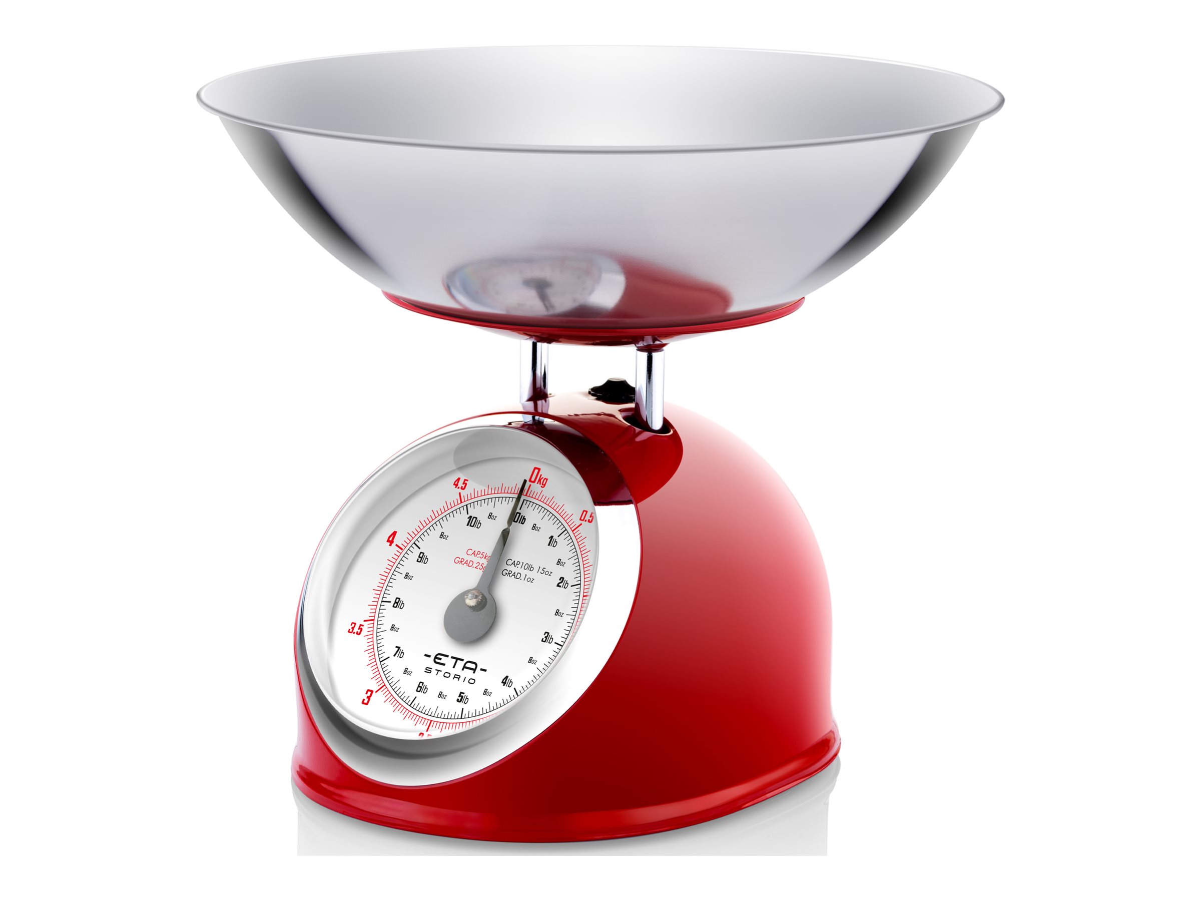 ETA | Kitchen scale | ETA577790030 Storio | Maximum weight (capacity) 5 kg | Graduation 25 g | Red - Image 2