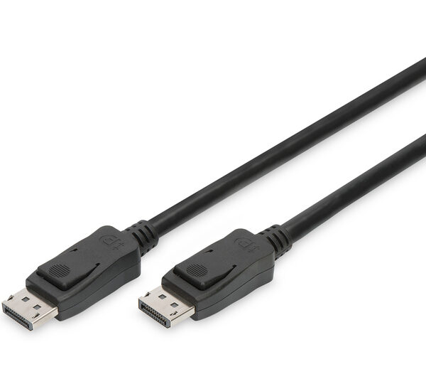 Digitus | DisplayPort Connection Cable | AK-340106-030-S | DisplayPort to DisplayPort DisplayPort Male (Version 1.3/1.4) | DisplayPort Male (Version 1.3/1.4)