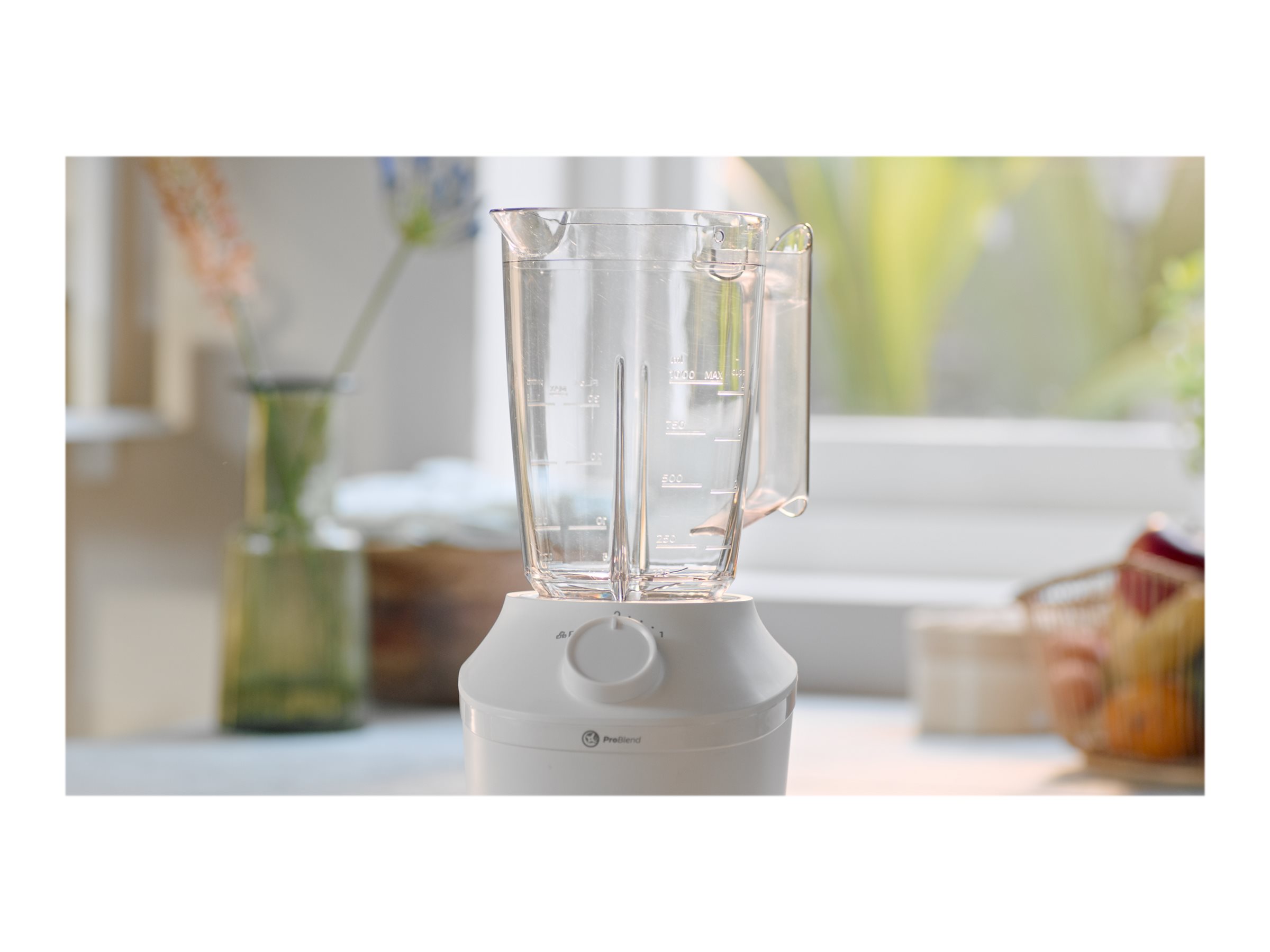 Philips | Blender | HR2041/00 3000 Series | Tabletop | 450 W | Jar material Plastic | Jar capacity 1.9 L | Ice crushing | White - Image 7