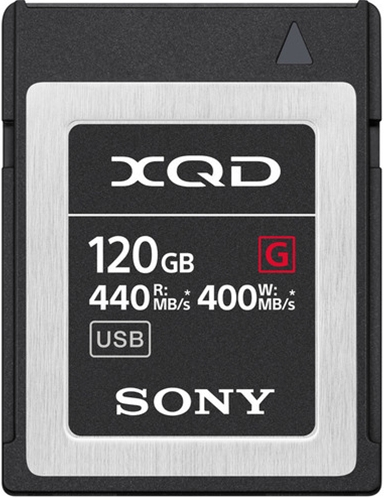 Sony 120GB G Series XQD Memory Card | Sony | G Series XQD Memory Card | 120 GB | XQD