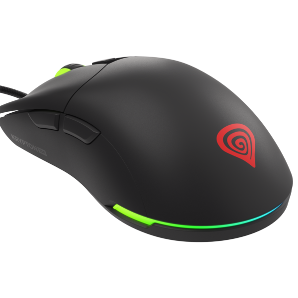 Genesis | Ultralight Gaming Mouse | Krypton 750 | Wired | Optical | Gaming Mouse | USB 2.0 | Black | Yes