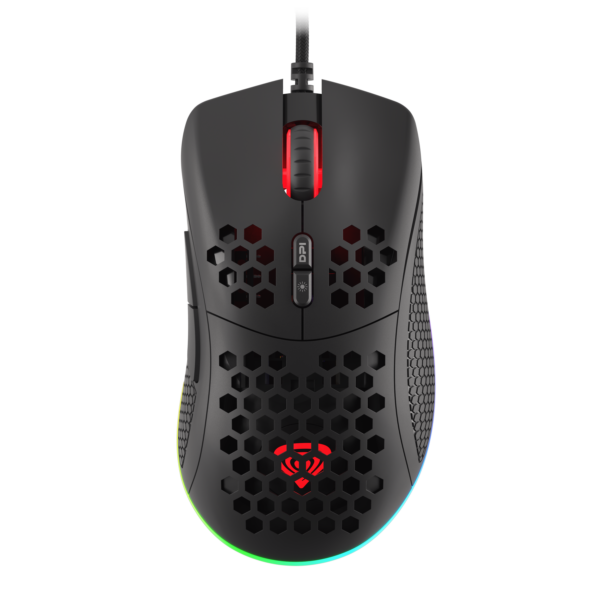 Genesis | Gaming Mouse | Krypton 555 | Wired | Optical | Gaming Mouse | USB 2.0 | Black | Yes