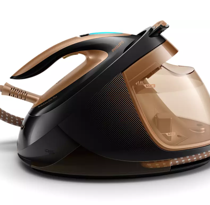 Philips | PerfectCare Elite Ironing system | GC9682/80 | Iron | 2700 W | Water tank capacity 1800 ml | Continuous steam 165 g/min | Black