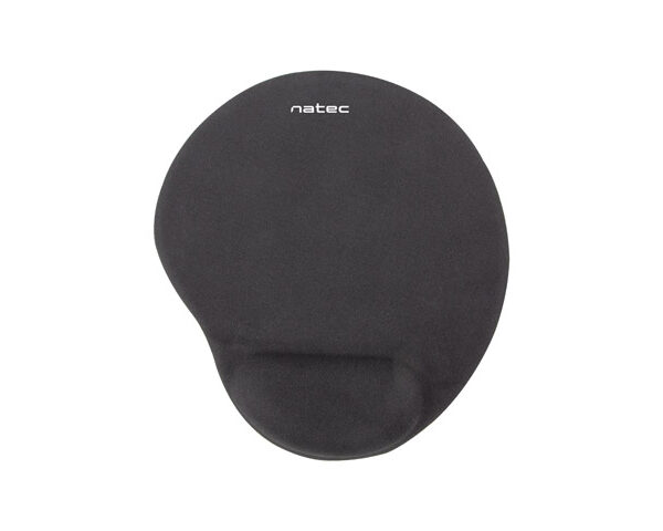 Natec Mouse Pad, Marmot, Black, Gel Filling 225x245 mm | Natec | Mouse Pad | Marmot | Black