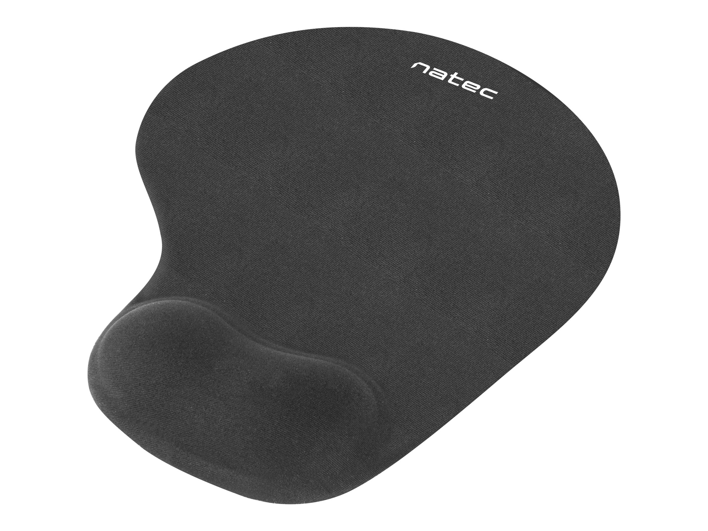 Natec Mouse Pad, Marmot, Black, Gel Filling 225x245 mm | Natec | Mouse Pad | Marmot | Black - Image 2