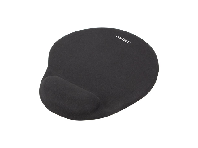 Natec Mouse Pad, Marmot, Black, Gel Filling 225x245 mm | Natec | Mouse Pad | Marmot | Black - Image 3