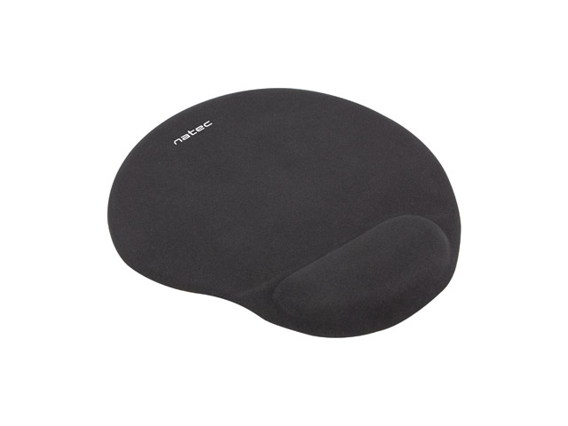 Natec Mouse Pad, Marmot, Black, Gel Filling 225x245 mm | Natec | Mouse Pad | Marmot | Black - Image 4