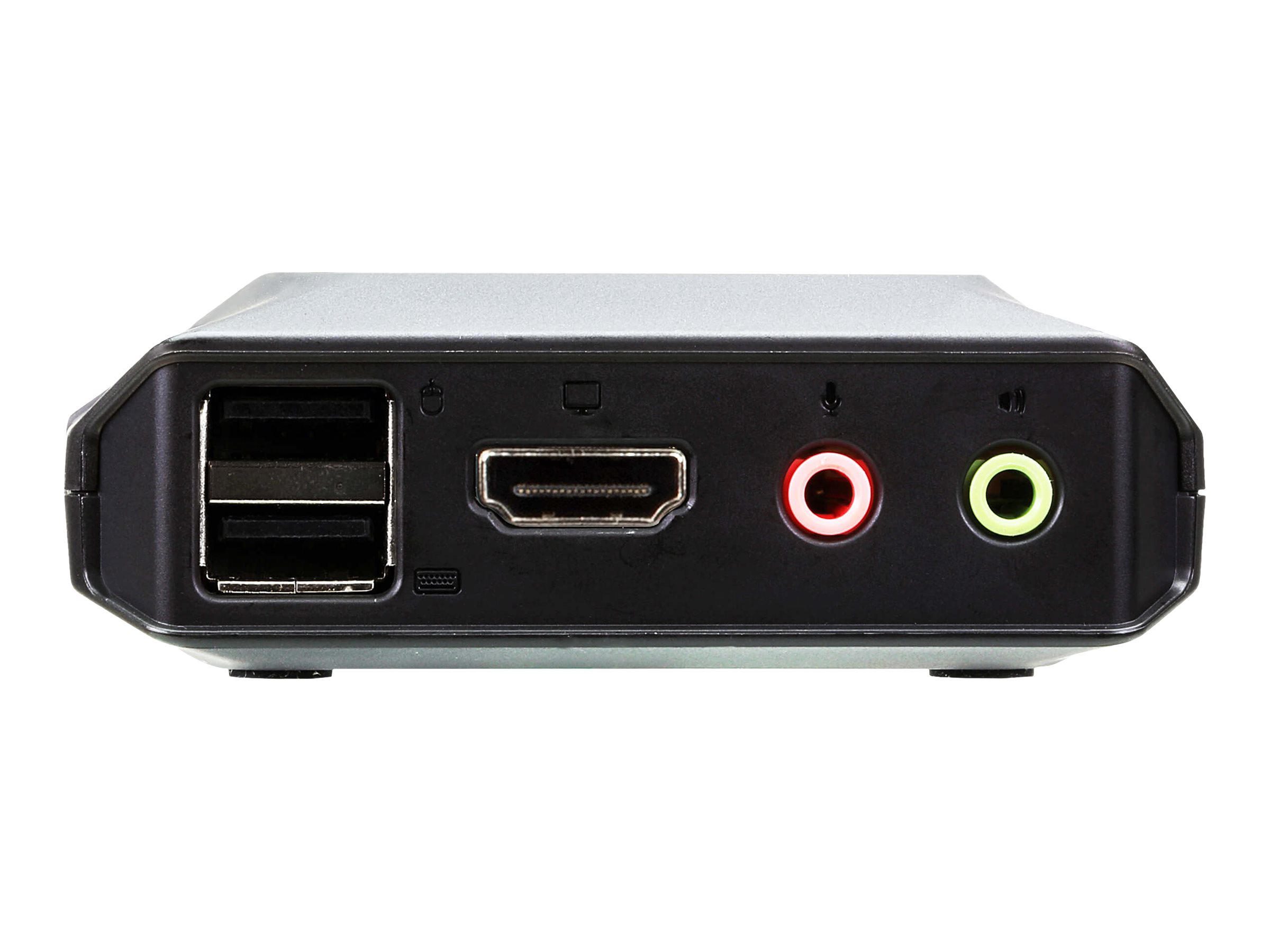 Aten | 2-Port USB 4K HDMI Cable KVM Switch with Remote Port Selector | CS22H-AT - Image 3