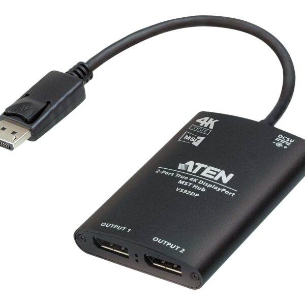 Aten | DisplayPort to 2 DisplayPort | VS92DP-AT | DP to DP