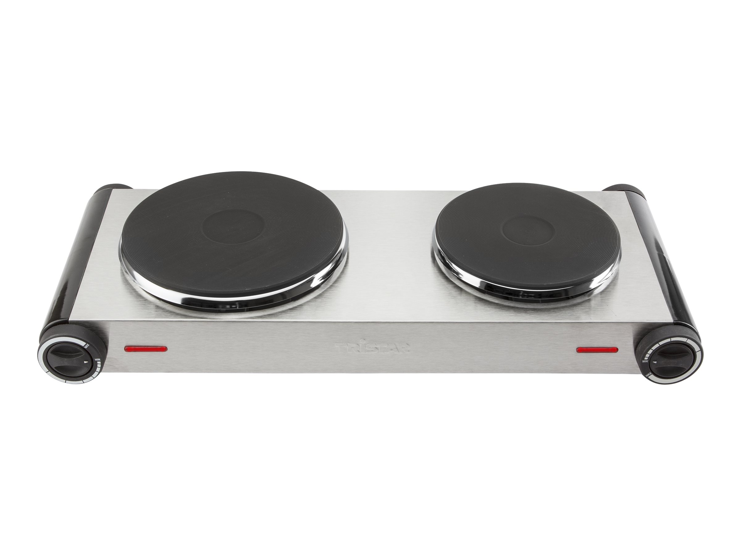 Tristar | Free standing table hob | KP-6248 | Number of burners/cooking zones 2 | Stainless Steel/Black | Electric - Image 6