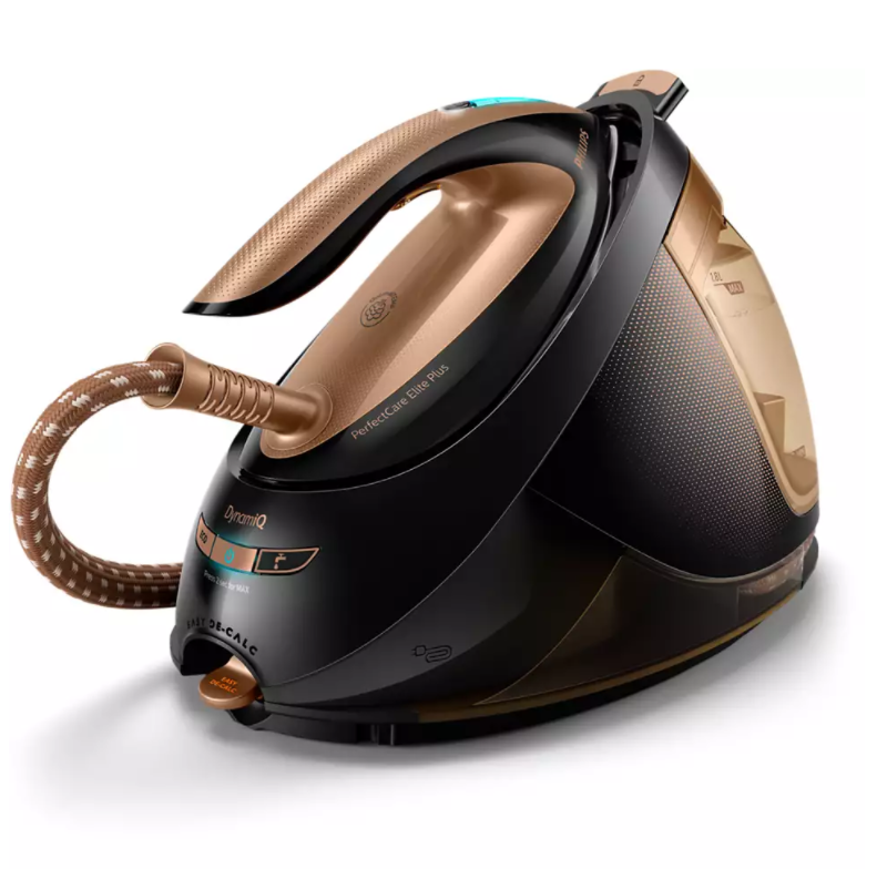 Philips | PerfectCare Elite Ironing system | GC9682/80 | Iron | 2700 W | Water tank capacity 1800 ml | Continuous steam 165 g/min | Black - Image 5
