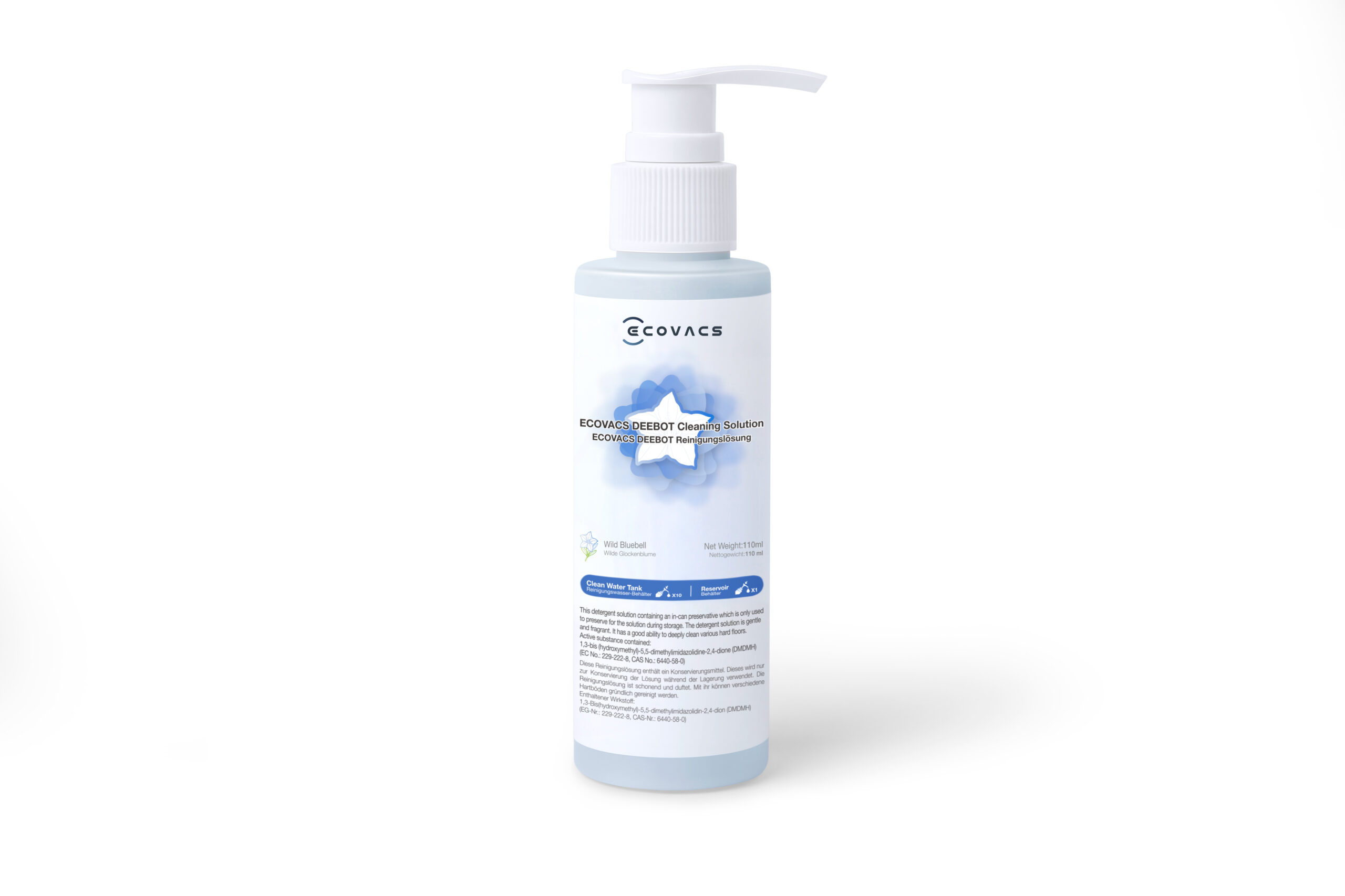 Ecovacs | Cleaning Solution for DEEBOT Family | D-SO01-0021 | 110 ml