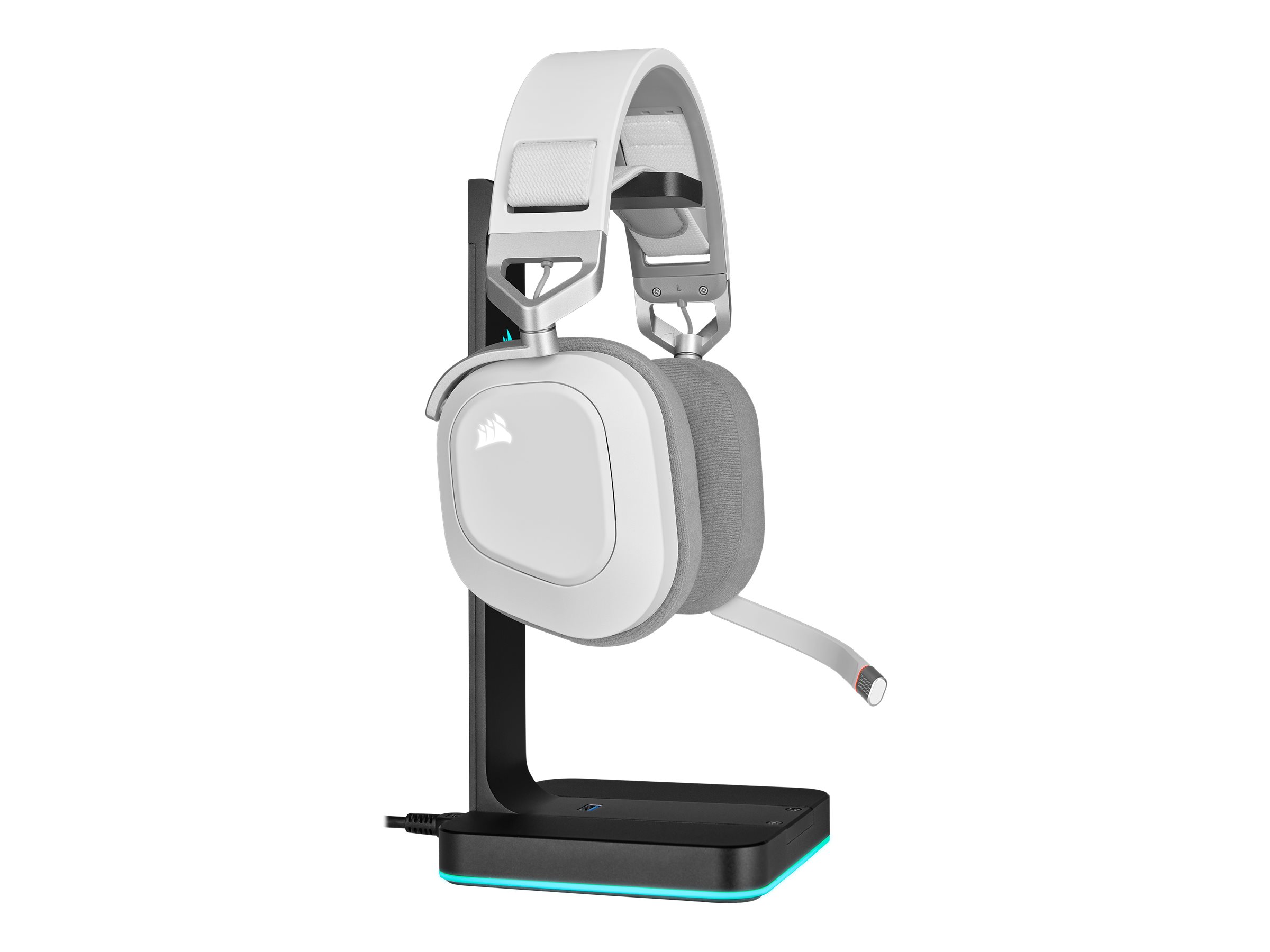 Corsair | Gaming Headset | HS80 RGB | Wireless | Over-Ear | Wireless - Image 10