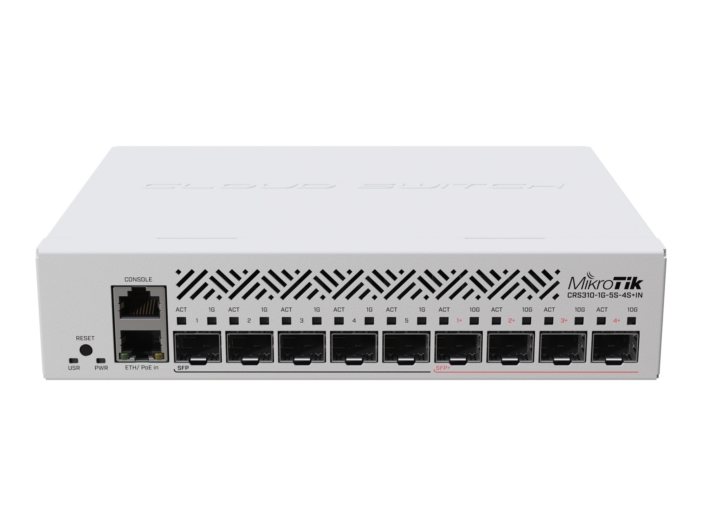 Cloud Router Switch | CRS310-1G-5S-4S+IN | No Wi-Fi | 10/100/1000 Mbit/s | Ethernet LAN (RJ-45) ports 1 | Mesh Support No | MU-MiMO No | No mobile broadband - Image 2