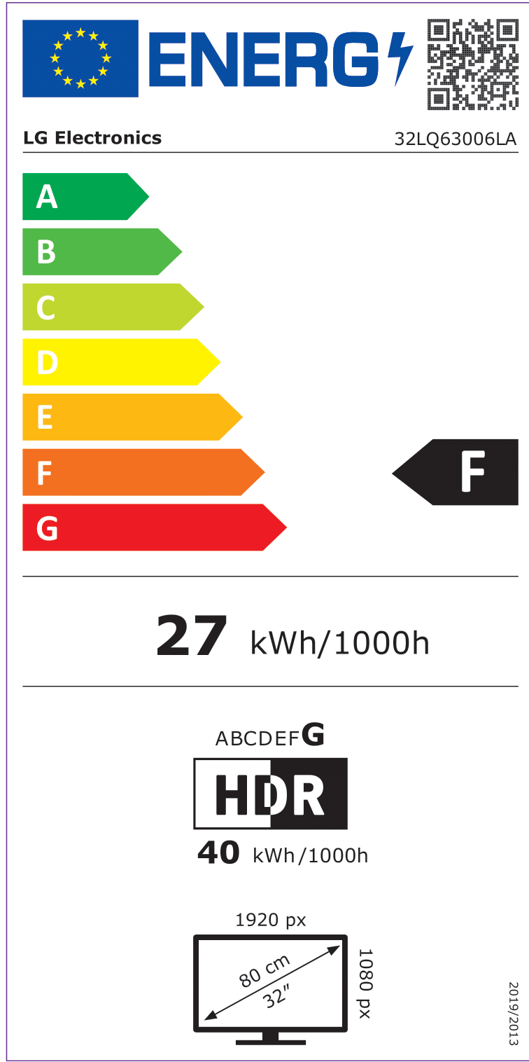 LG | 32LQ63006LA | 32" | Smart TV | WebOS 3.0 | FHD - Image 13