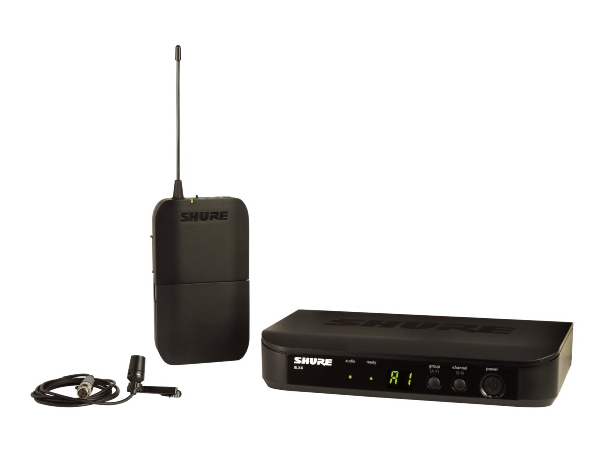 Shure | Wireless Presenter System with CVL Lavalier Microphone | BLX14E/CVL | Black | Wireless connection - Image 2