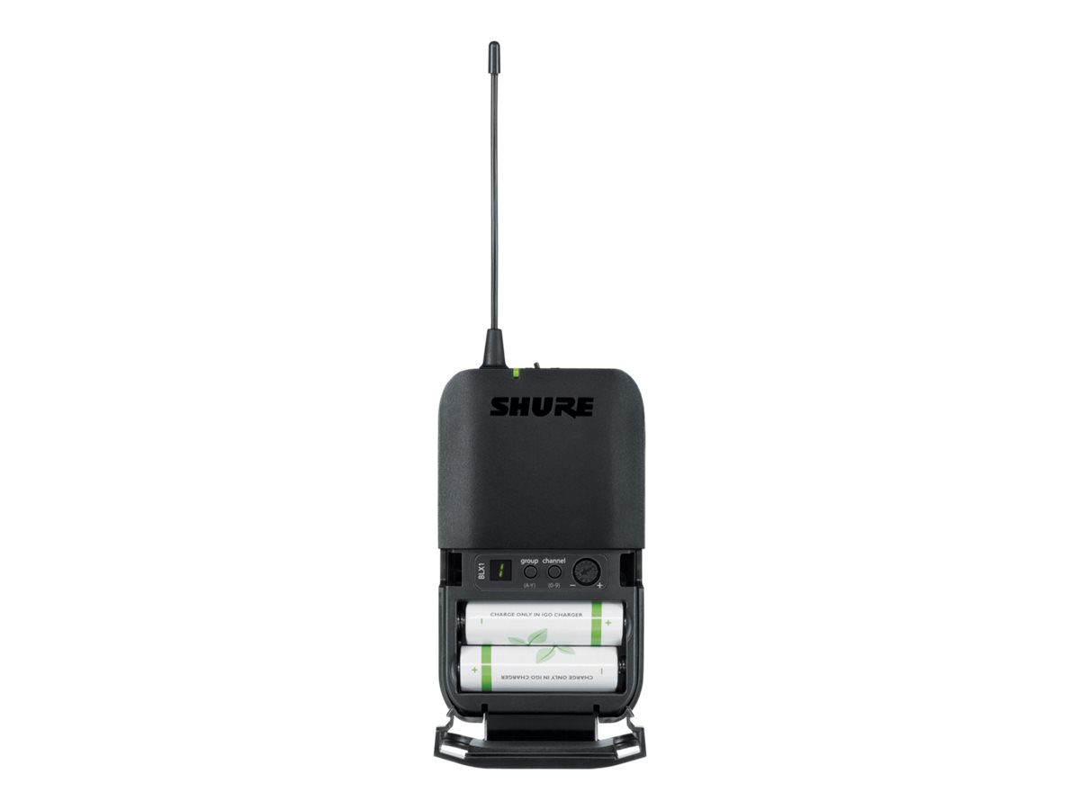 Shure | Wireless Presenter System with CVL Lavalier Microphone | BLX14E/CVL | Black | Wireless connection - Image 6