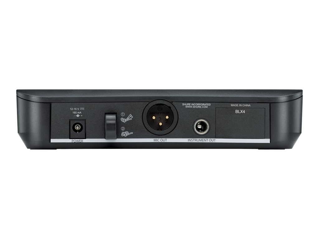 Shure | Wireless Presenter System with CVL Lavalier Microphone | BLX14E/CVL | Black | Wireless connection - Image 12