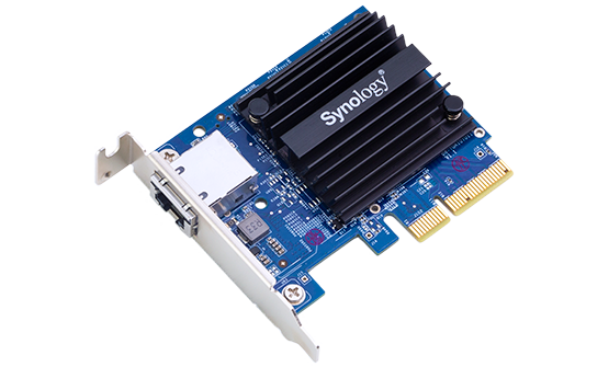 Synology | E10G18-T1 Single Port 10Gb RJ45 PCIe Network Interface Card | PCIe 3.0 x4