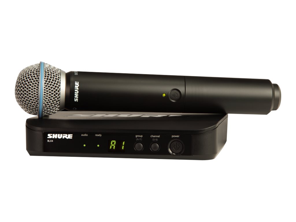 Shure | Yes | Wireless Vocal Rack-mount System with Beta 58A | BLX24RE/B58 | Black | Yes | Wireless connection - Image 4