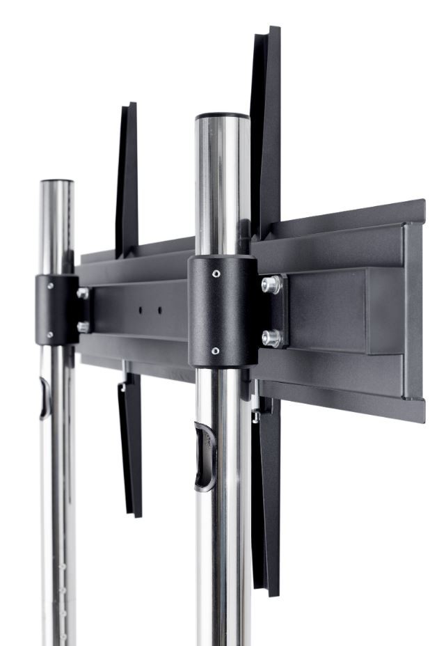 EDBAK | TR18 | Trolleys & Stands | 60-98 " | Maximum weight (capacity) 80 kg | Black - Image 3