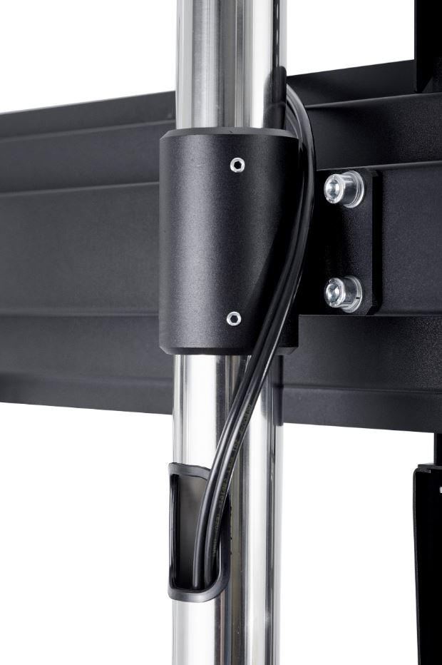 EDBAK | TR18 | Trolleys & Stands | 60-98 " | Maximum weight (capacity) 80 kg | Black - Image 4