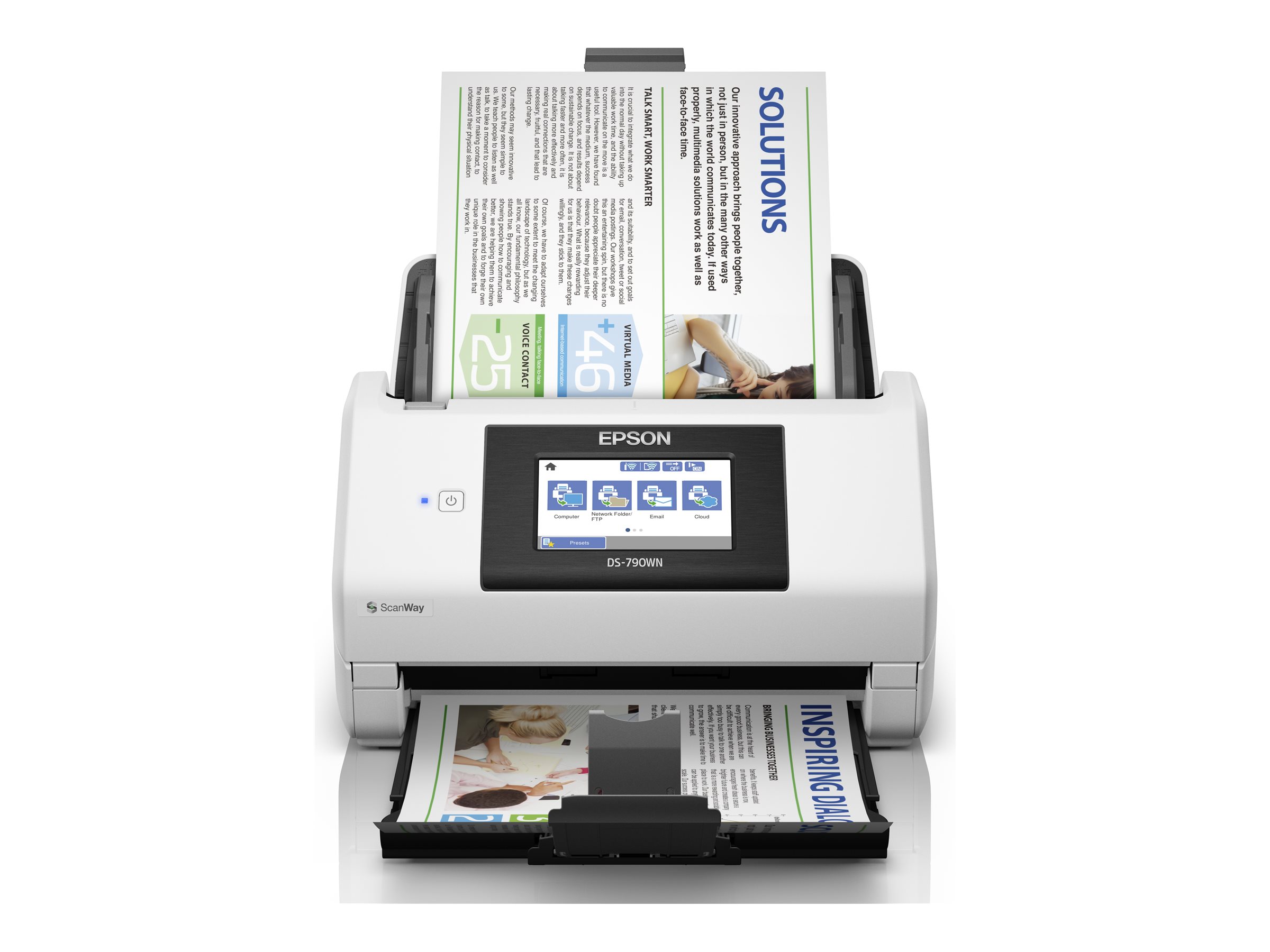 Epson | Premium network scanner | WorkForce DS-790WN | Colour | Wireless - Image 4