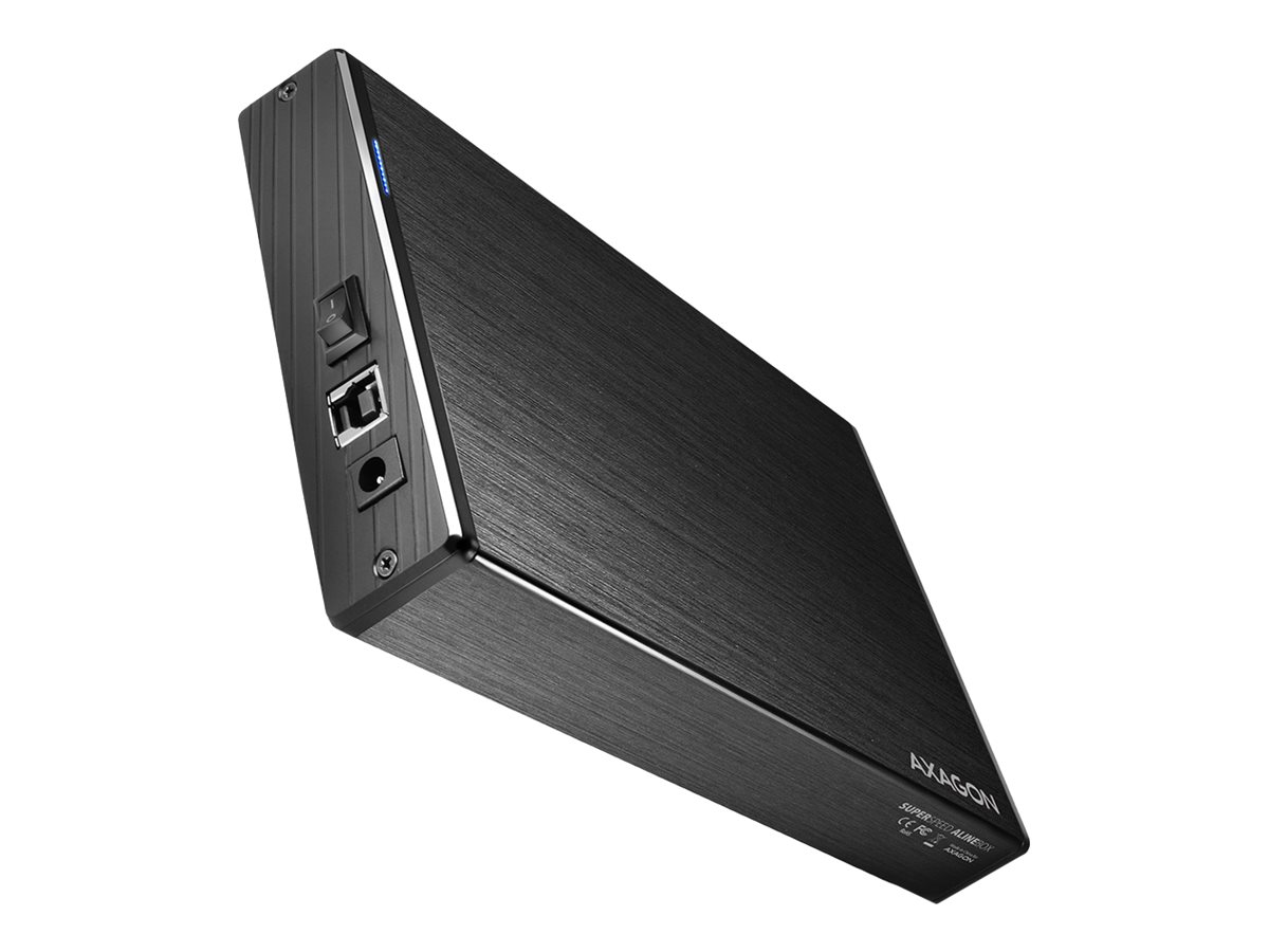 AXAGON | Compact aluminum USB 3.2 Gen 1 external box SATA intended for 3.5" HDD | EE35-XA3