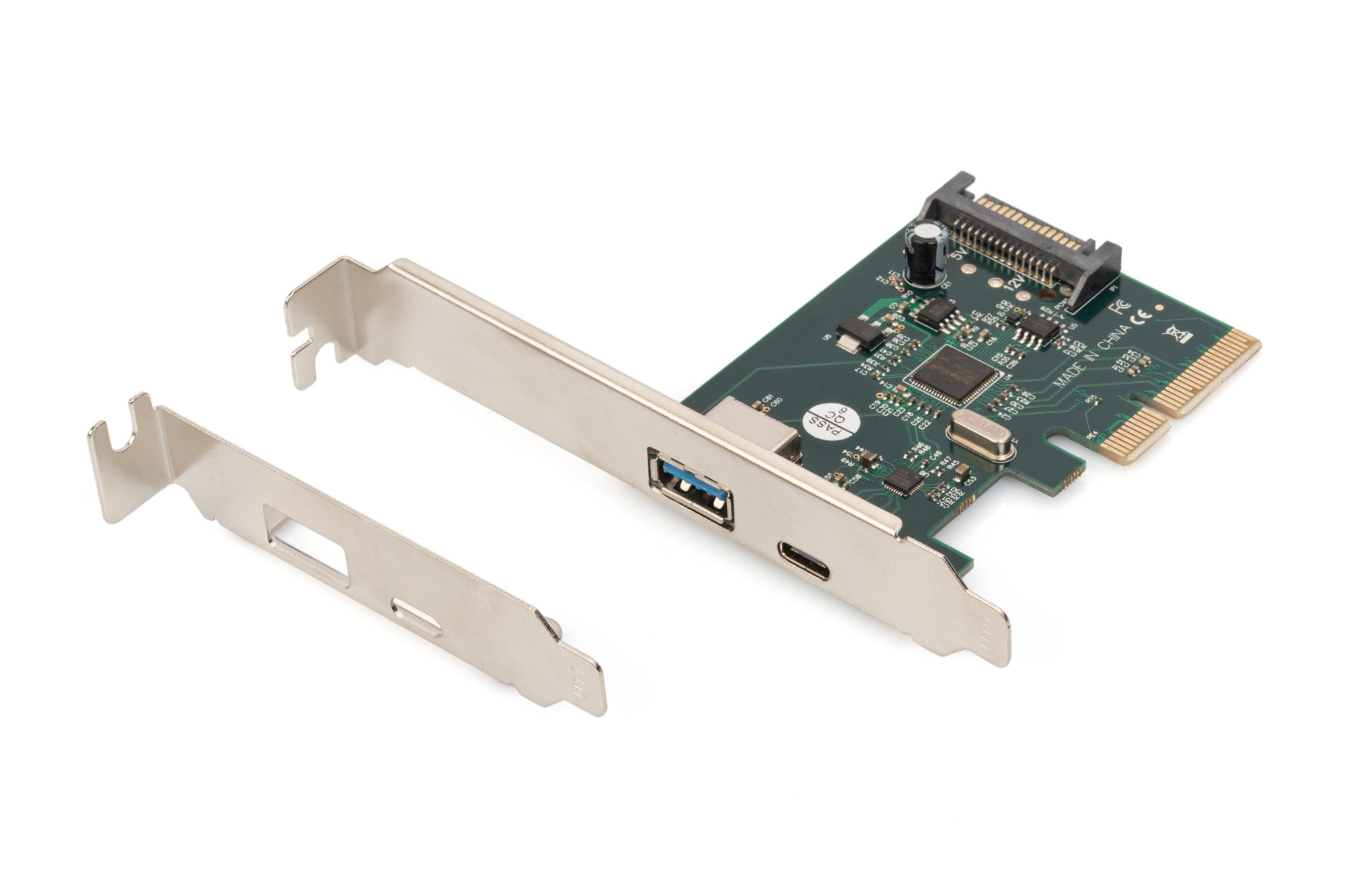 Digitus | PCIe card, USB-C 3.1 Gen 2, 10Gpbs, USB-A 3.1 | DS-30225 - Image 5