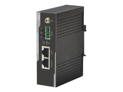 DIGITUS Industrial Gigabit Ethernet PoE+ Injector, 802.3 af/at, 60 W | Digitus