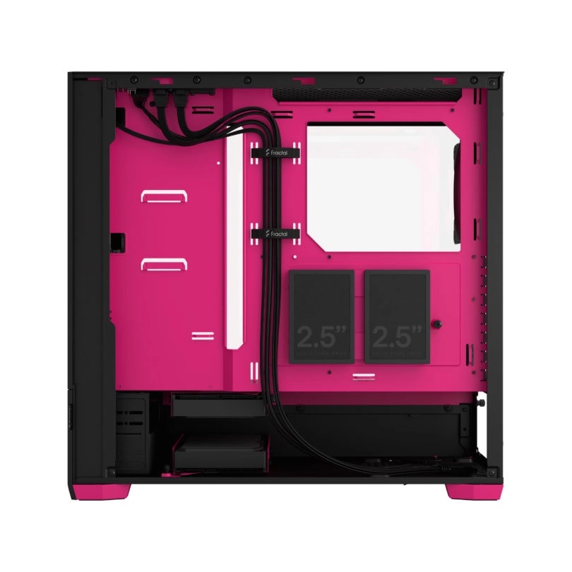 Fractal Design | Pop Air RGB | Side window | Magenta Core TG Clear Tint | ATX, mATX, Mini ITX | Power supply included No | ATX - Image 4