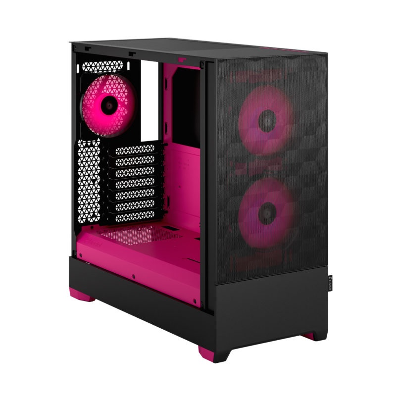 Fractal Design | Pop Air RGB | Side window | Magenta Core TG Clear Tint | ATX, mATX, Mini ITX | Power supply included No | ATX - Image 7