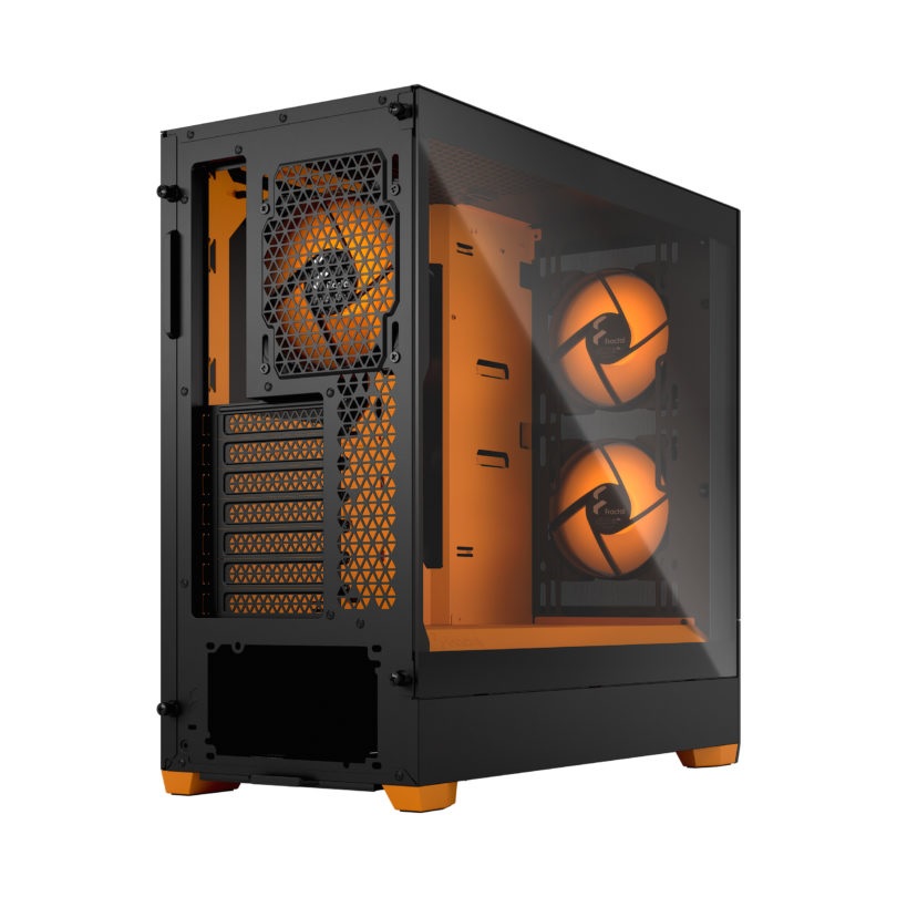 Fractal Design | Pop Air RGB | Side window | Orange Core TG Clear Tint | ATX, mATX, Mini ITX | Power supply included No | ATX - Image 4