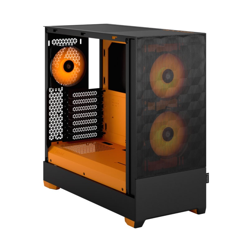 Fractal Design | Pop Air RGB | Side window | Orange Core TG Clear Tint | ATX, mATX, Mini ITX | Power supply included No | ATX - Image 7