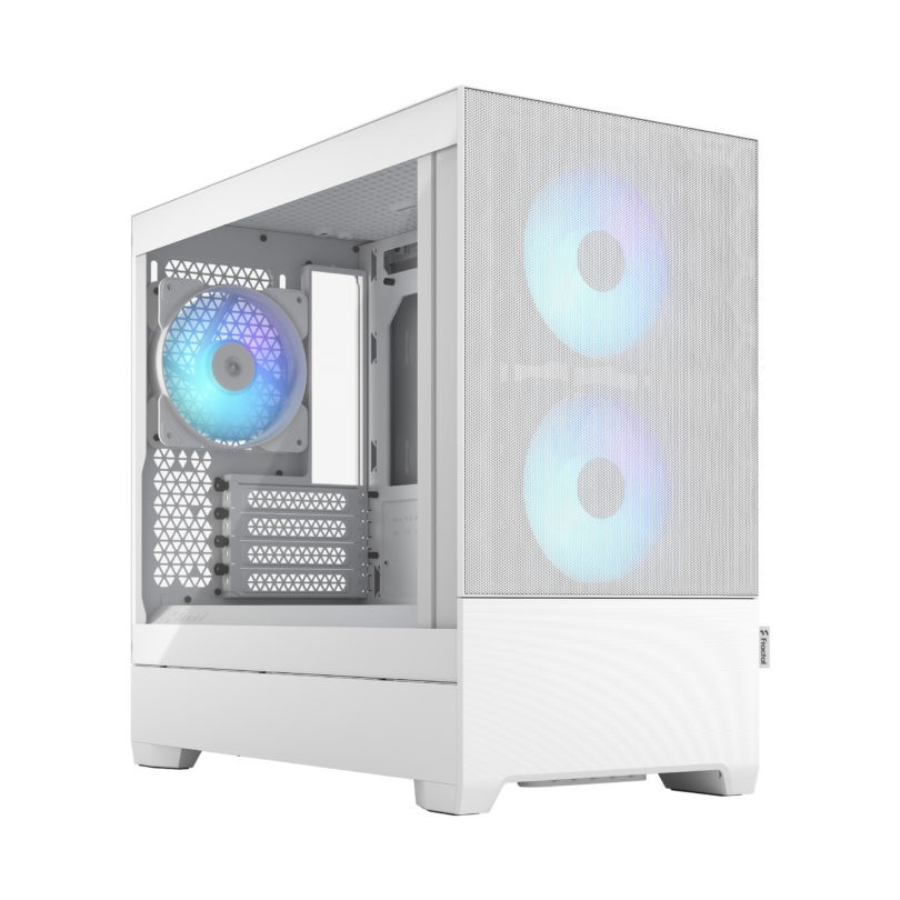 Fractal Design | Pop Mini Air RGB | Side window | White TG Clear Tint | mATX, Mini ITX | ATX